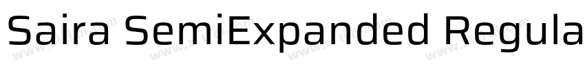 Saira SemiExpanded Regular字体转换 Saira SemiExpanded Regular字体转换